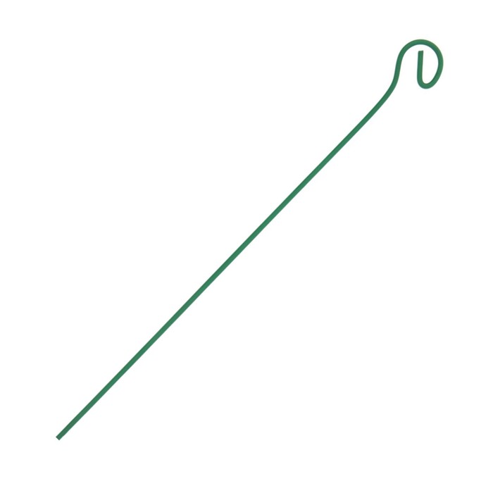 Колышек для подвязки растений, h = 100 см, d = 0.3 см, проволочный, зелёный, Greengo оптом